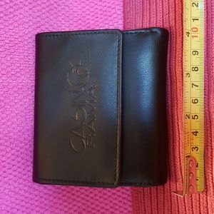 Danier Black Leather Wallet Casino Rama Logo